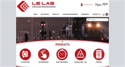 Desktop Screenshot of lelas.fr